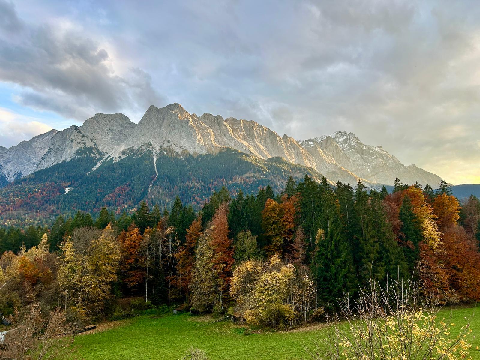 Bergpanorama Waxenstein
